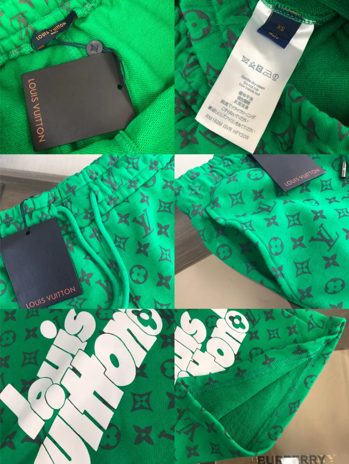 Louis Vuitton Monogram Green Shorts Casual - Image 7