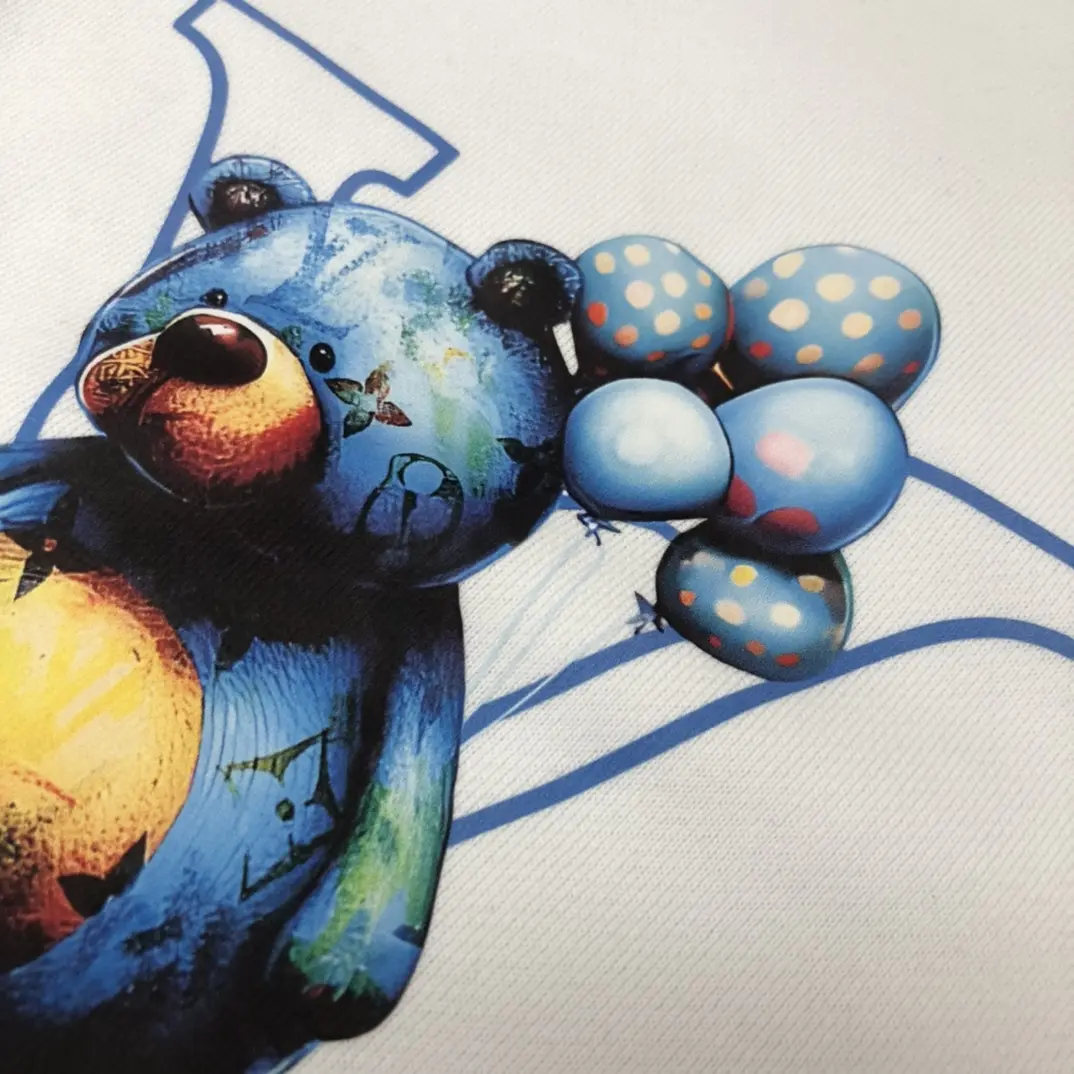 Louis Vuitton Summer Shorts White Bear Print - Image 9