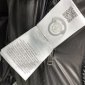 Replica Moncler Down Jacket White Duck Down in Black