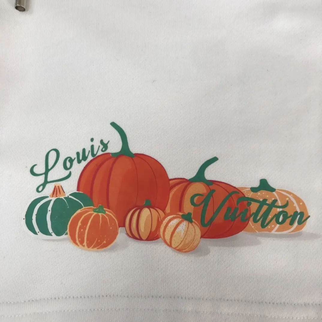 Louis Vuitton Summer Casual Shorts White Print - Image 5