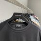 Replica Balenciaga T-Shirt Quest in Black