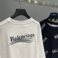 Replica Balenciaga T-Shirt Political Campaign Large Fit