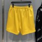 Replica Balenciaga Shorts Cotton in Yellow