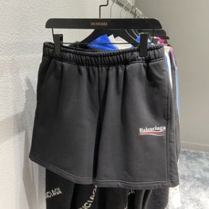 Balenciaga Shorts Cotton in Black