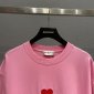 Replica Balenciaga T-Shirt Printed in Pink