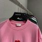 Replica Balenciaga T-Shirt Printed in Pink