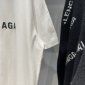 Replica Balenciaga T-Shirt Printed in White