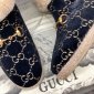 Replica Gucci Boot jacquard espadrille in Black
