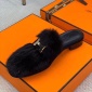 Replica Hermes Sandal Irving in Black