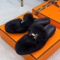 Replica Hermes Sandal Irving in Black