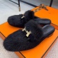 Replica Hermes Sandal Irving in Black