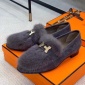 Replica Hermes Loafer Irving in Gray