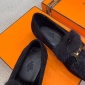 Replica Hermes Sandal Irving in Black