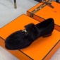 Replica Hermes Sandal Irving in Black