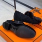 Replica Hermes Sandal Irving in Black