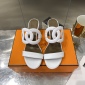 Replica Hermes Sandal Bikini in White