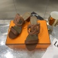 Replica Hermes Sandal Bikini in Brown