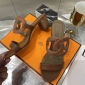 Replica Hermes Sandal Bikini in Brown