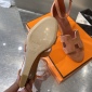 Replica Hermes Sandal Brisbane in Cream