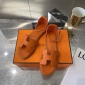 Replica Hermes Sandal Santorini in Orange