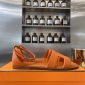 Replica Hermes Sandal Santorini in Orange