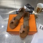 Replica Hermes Sandal Santorini in Brown