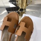 Replica Hermes Sandal Santorini in Brown