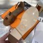 Replica Hermes Sandal Santorini in Brown