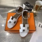 Replica Hermes Sandal Santorini in White