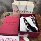 Replica Valentino Garavani Black & White One Stud Sneakers