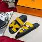 Replica Hermes Sandal Chypre in Yellow