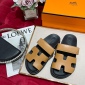 Replica Hermes Sandal Chypre in Brown