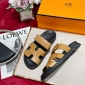 Replica Hermes Sandal Chypre in Brown