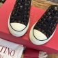 Replica Valentino Garavani Toile Iconographe Totaloop Low-top Sneaker