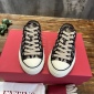 Replica Valentino Garavani Toile Iconographe Totaloop Low-top Sneaker