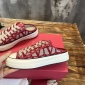 Replica Valentino Garavani Toile Iconographe Totaloop Low-top Sneaker