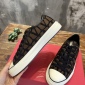 Replica Valentino Garavani Toile Iconographe Totaloop Low-top Sneaker