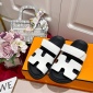 Replica Hermes Sandal Chypre in White