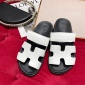 Replica Hermes Sandal Chypre in White