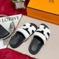 Replica Hermes Sandal Chypre in White