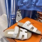 Replica Hermes Sandal Chypre in White