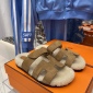 Replica Hermes Sandal Chypre in Brown