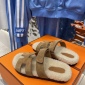 Replica Hermes Sandal Chypre in Brown