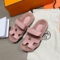 Replica Hermes Sandal Chypre in Pink