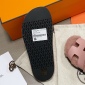 Replica Hermes Sandal Chypre in Pink