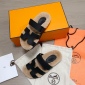 Replica Hermes Sandal Chypre in Black