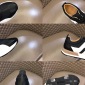 Replica Hermes Sneaker in Black