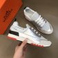 Replica Hermes C-addict Sneakers Eu 36.5 Silver&orange Highlights Sold Out