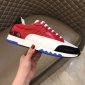 Replica Top Hermes Trail Sneaker In Red/White Calfskin QY00311 | Hermes Shoes