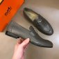 Replica Hermes Loafer Paris in Gray